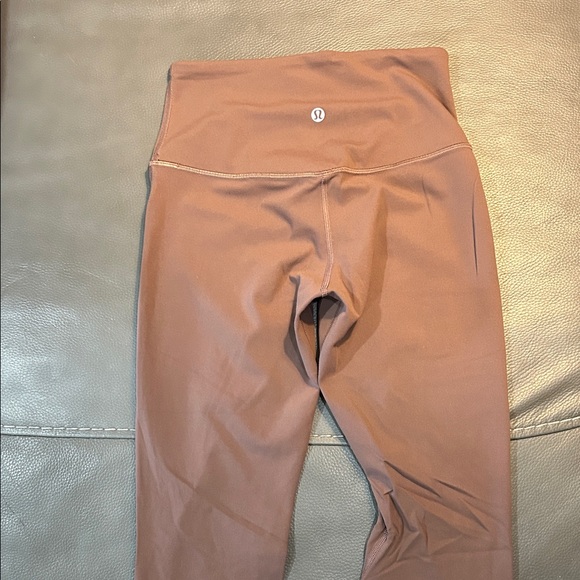 lululemon Align High-Rise 27” Mini-Flare Pant, size 4. Light brown - Picture 4 of 5
